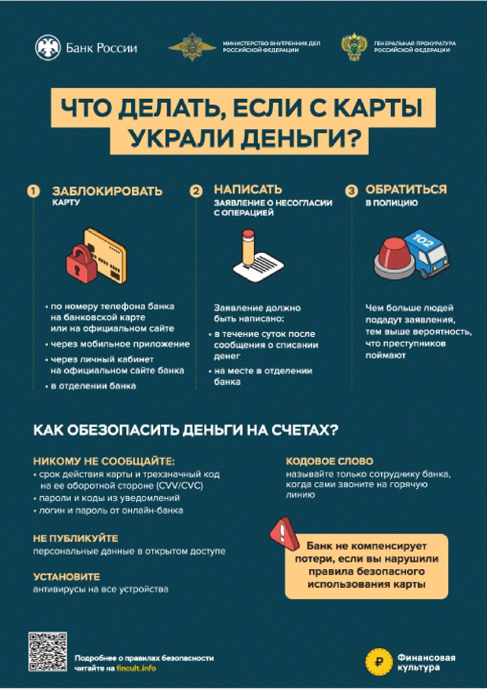 Памятки безопасности.